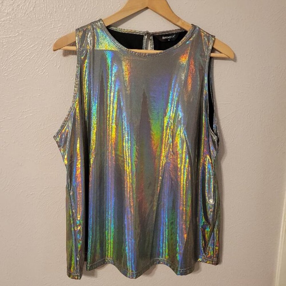 (XL) Shimmering Tank Top